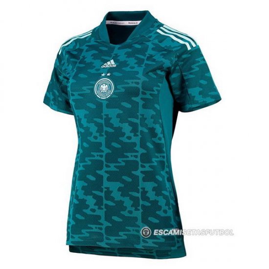 Camiseta Alemania 2ª Mujer Euro 2022 - Haga un click en la imagen para cerrar
