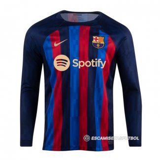 Camiseta Barcelona 1ª Manga Larga 22-23