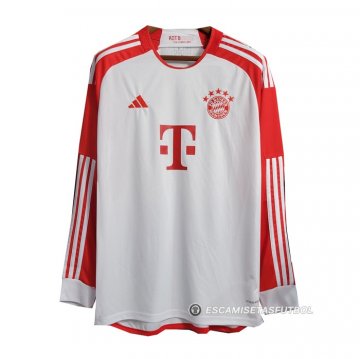 Camiseta Bayern Munich 1ª Manga Larga 23-24