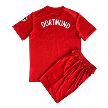 Camiseta Borussia Dortmund Portero Nino 22-23 Rojo