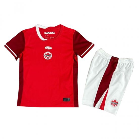 Camiseta Canada 1ª Nino 2024 - Haga un click en la imagen para cerrar