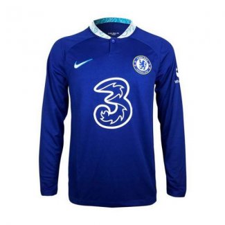 Camiseta Chelsea 1ª Manga Larga 22-23