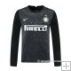 Camiseta Inter Milan Portero Manga Larga 20-21 Negro