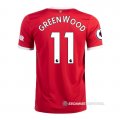 Camiseta Manchester United Jugador Greenwood Primera 21-22