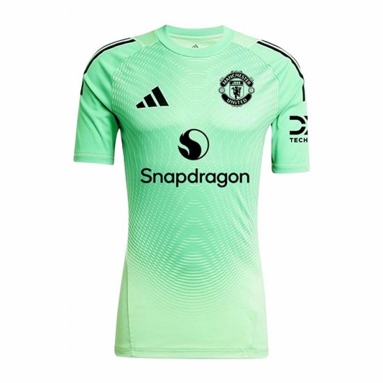 Camiseta Manchester United Portero 25-26 Verde - Haga un click en la imagen para cerrar