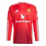 Camiseta Manchester United 1ª Manga Larga 24-25