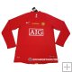 Camiseta Manchester United 1ª Manga Larga Retro 2007-2008
