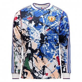 Camiseta Manchester United Special Manga Larga 25-26 Azul