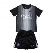 Camiseta Paris Saint-Germain Portero 1ª Nino 25-26 Negro