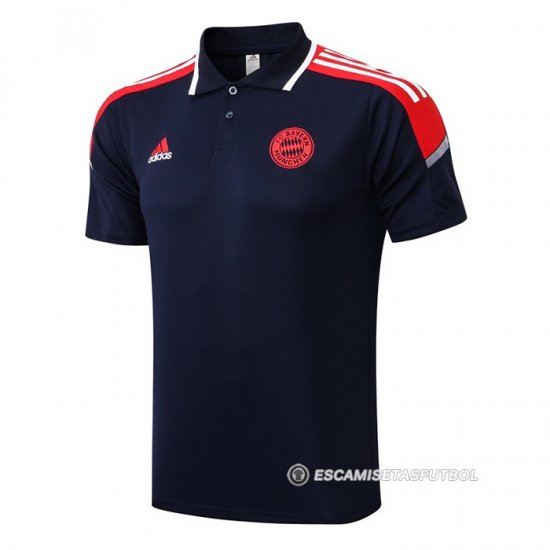 Camiseta Polo del Bayern Munich 22-23 Azul - Haga un click en la imagen para cerrar