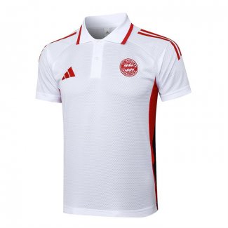 Camiseta Polo del Bayern Munich 25-26 Blanco