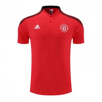 Camiseta Polo del Manchester United 2022-23 Rojo