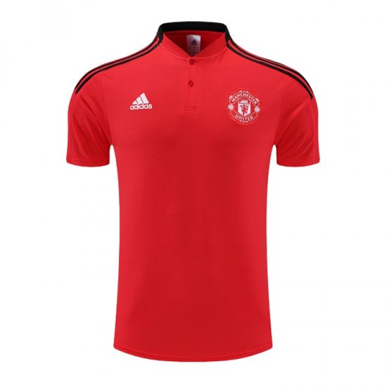 Camiseta Polo del Manchester United 2022-23 Rojo - Haga un click en la imagen para cerrar