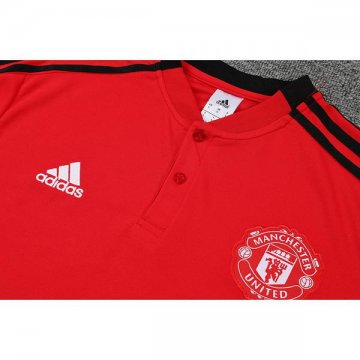 Camiseta Polo del Manchester United 2022-23 Rojo