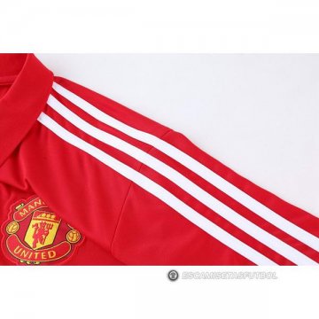 Camiseta Polo del Manchester United 23-24 Rojo AAA