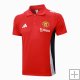 Camiseta Polo del Manchester United 24-25 Rojo