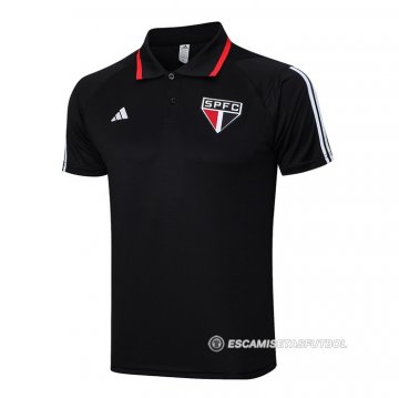 Camiseta Polo del Sao Paulo 23-24 Negro