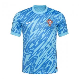 Camiseta Portugal Portero 2024 Azul