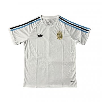 Camiseta Pre Partido del Argentina 2025 Blanco