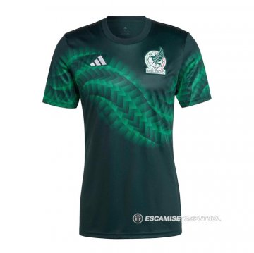 Camiseta Pre Partido del Mexico 2022 Verde