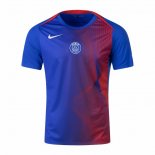 Camiseta Pre Partido del Paris Saint-Germain 25-26 Azul Rojo