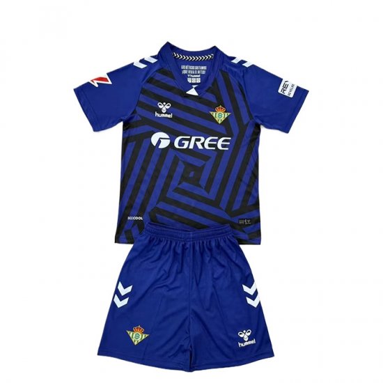 Camiseta Real Betis Portero Nino 25-26 Azul - Haga un click en la imagen para cerrar