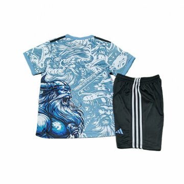 Camiseta Real Madrid Dragon Nino 25-26 Azul