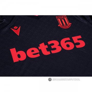 Camiseta Stoke City 2ª 22-23 Negro