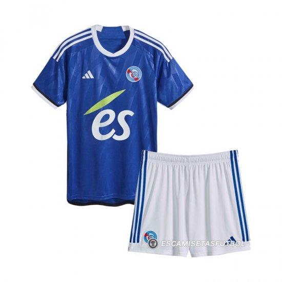 Camiseta Strasbourg 1ª Nino 23-24 - Haga un click en la imagen para cerrar