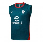 Camiseta de Entrenamiento AC Milan Sin Mangas 25-26 Verde