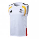 Camiseta de Entrenamiento Alemania Sin Mangas 25-26 Blanco