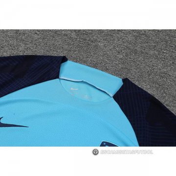 Camiseta de Entrenamiento Atletico Madrid 2022-23 Azul