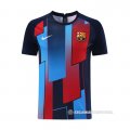 Camiseta de Entrenamiento Barcelona 2021-22 Azul