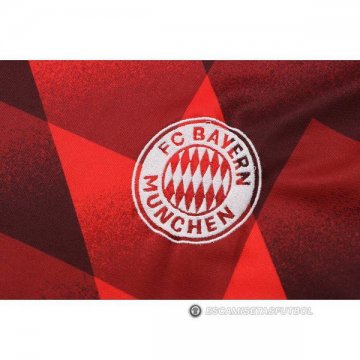 Camiseta de Entrenamiento Bayern Munich 22-23 Rojo