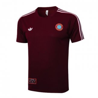 Camiseta de Entrenamiento Bayern Munich 25-26 Rojo