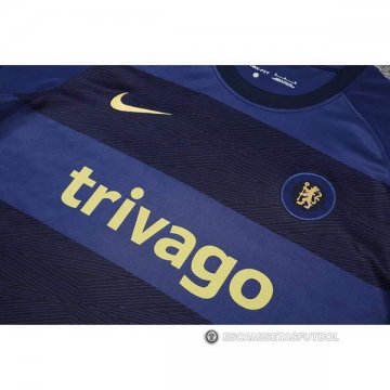 Camiseta de Entrenamiento Chelsea 22-23 Azul Oscuro