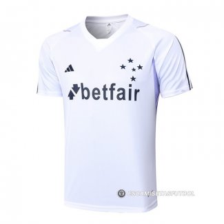Camiseta de Entrenamiento Cruzeiro 23-24 Blanco