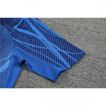 Camiseta de Entrenamiento Francia 22-23 Azul Oscuro