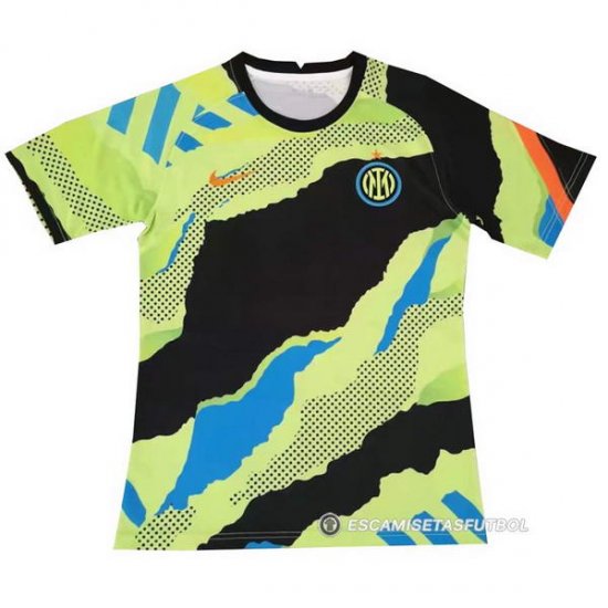 Camiseta de Entrenamiento Inter Milan 2022 Verde - Haga un click en la imagen para cerrar
