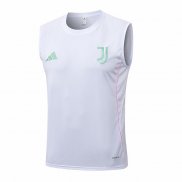 Camiseta de Entrenamiento Juventus Sin Mangas 25-26 Blanco