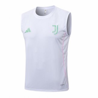 Camiseta de Entrenamiento Juventus Sin Mangas 25-26 Blanco