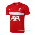 Camiseta de Entrenamiento Liverpool 21-22 Rojo