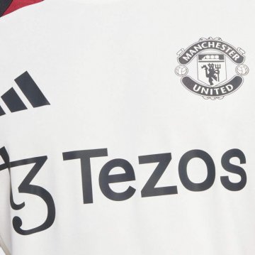 Camiseta de Entrenamiento Manchester United 24-25 Blanco