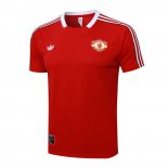 Camiseta de Entrenamiento Manchester United 25-26 Rojo
