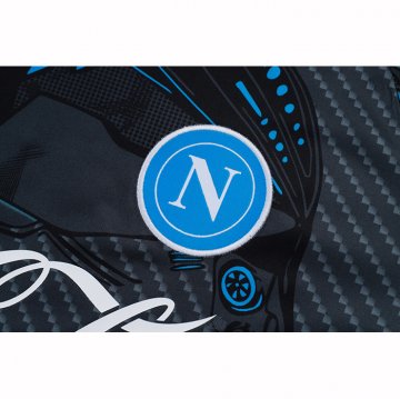 Camiseta de Entrenamiento Napoli 25-26 Negro