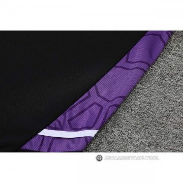 Camiseta de Entrenamiento Real Madrid 22-23 Negro y Purpura