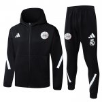 Chandal con Capucha del Ajax 25-26 Negro