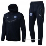 Chandal con Capucha del Paris Saint-Germain 22-23 Azul