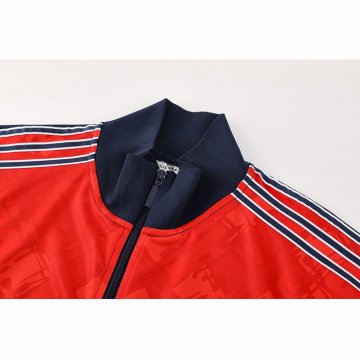 Chandal de Chaqueta del Arsenal 25-26 Azul Rojo