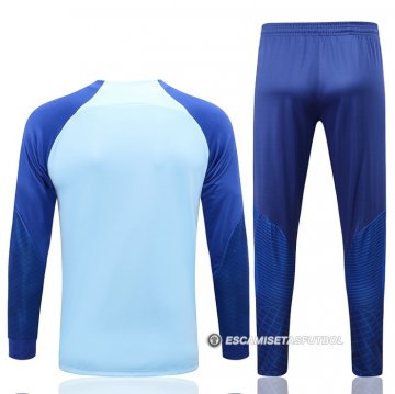 Chandal de Chaqueta del Atletico Madrid 2022-23 Azul
